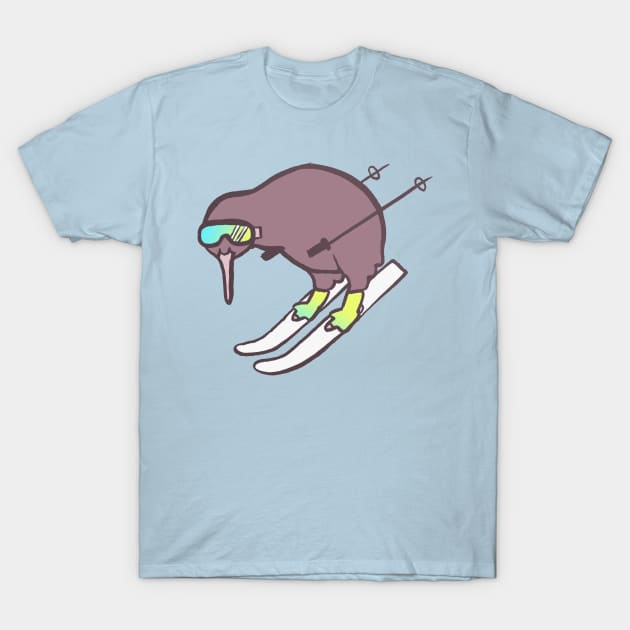 Skiiwi T-Shirt by Theysaurus